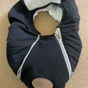 Black Infant Car Seat Cover